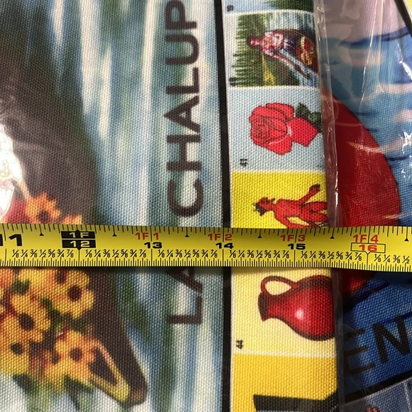 Mexican Loteria Tote Bag, Button closure, Bulk of 4 - Picture 9 of 11